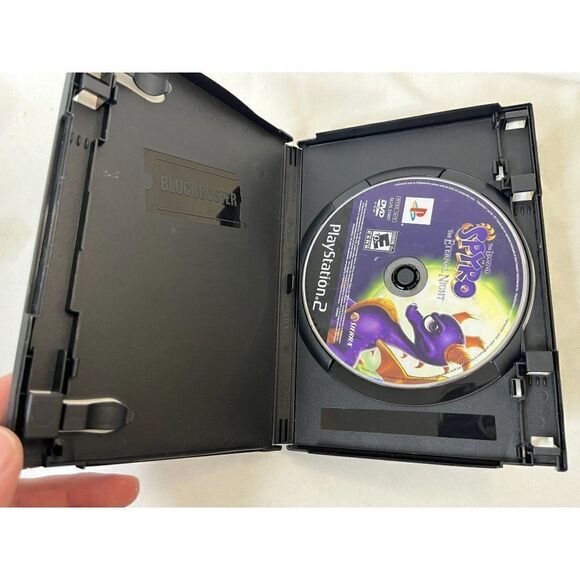 Blockbuster Rental W/Case Legend of Spyro The Eternal Night PlayStation 2 PS2 - Picture 3 of 8